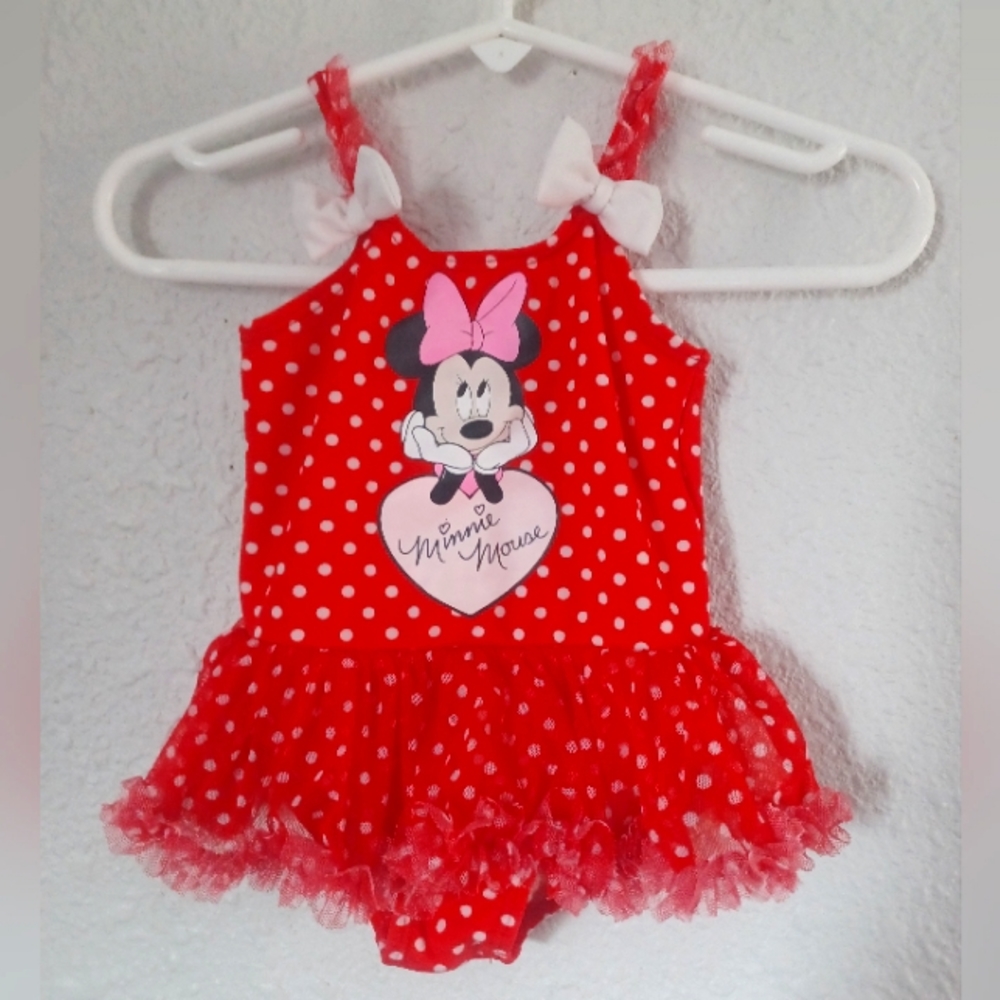 BABY GIRL MINNIE MOUSE BATHING SUIT